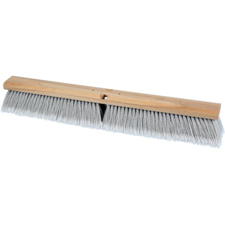 Pferd 89241 24in Sweep Floor Brush Synthetic/Flagged Silver Case 3in Trim 89241-PFERD